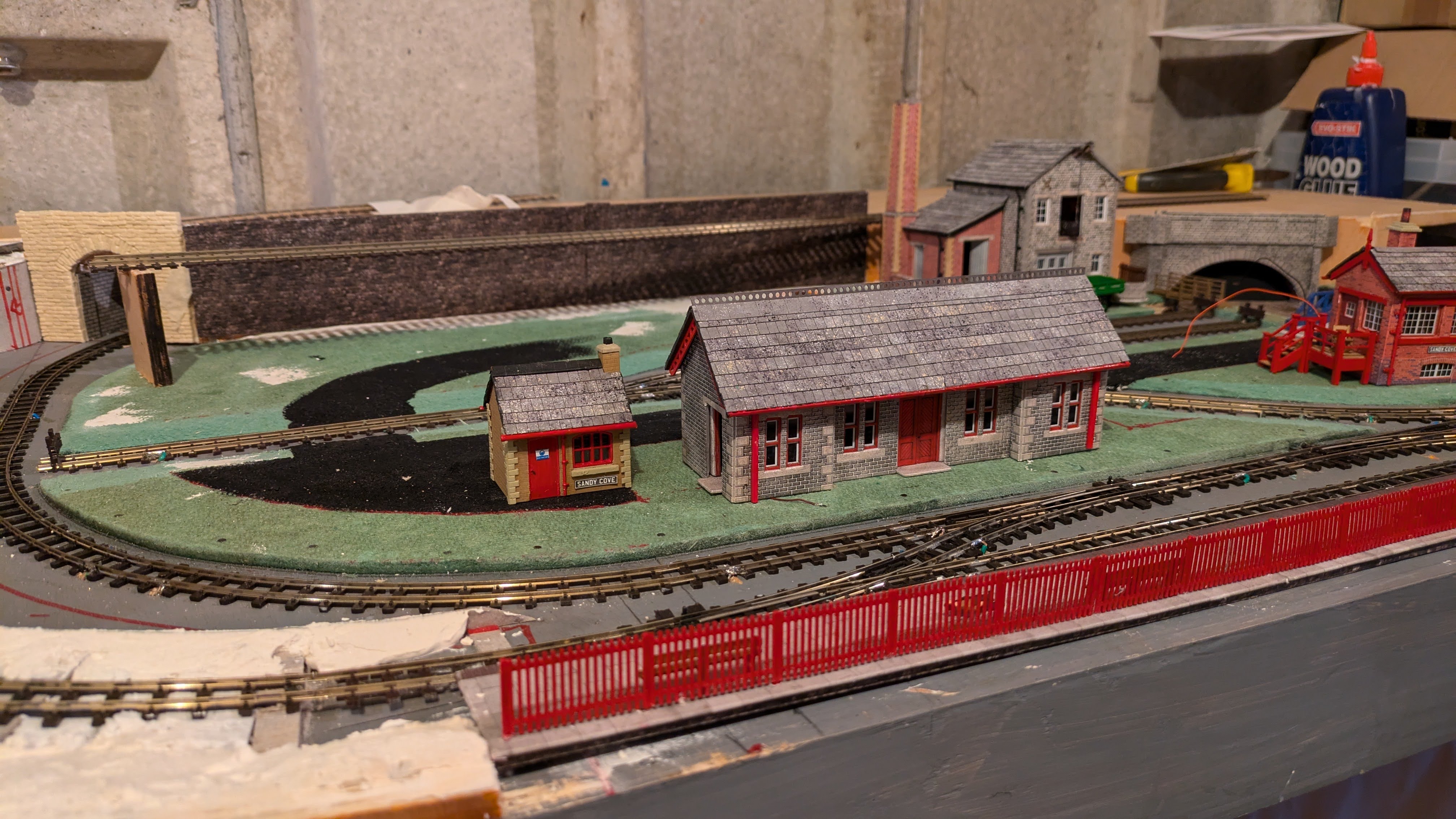 Making a start on the buildings