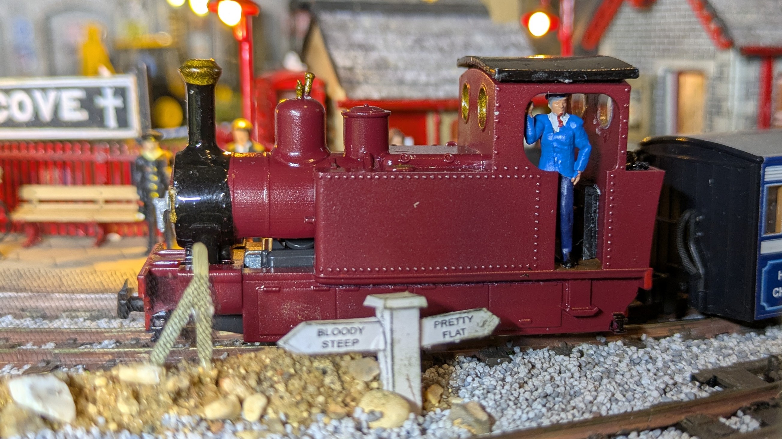 Hunslet steam tram kit.